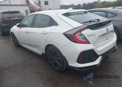 2019 Honda Civic Sport Touring из США, поврежденный, VIN SHHFK7H9XKU400151